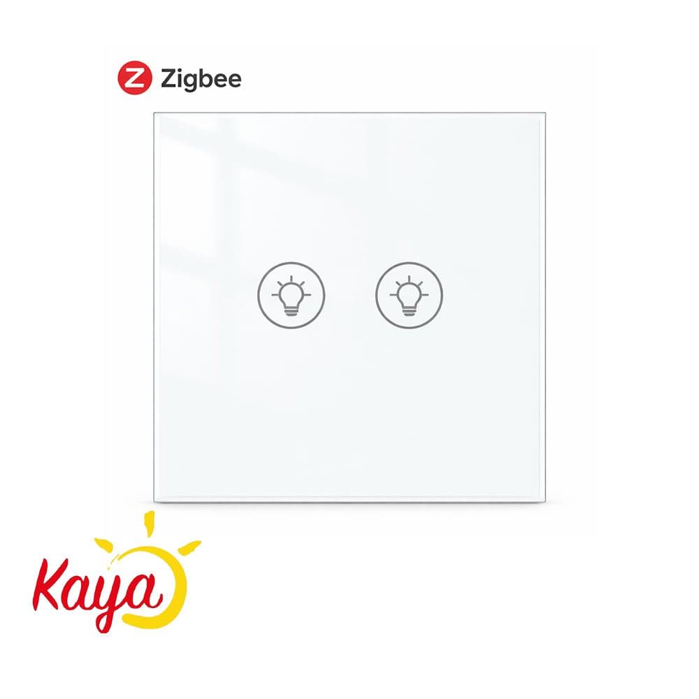 کلید دیمر لمسی دوپل هوشمند Zigbee — تصویر ۲