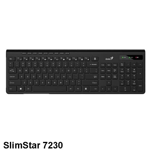 کیبورد بی سیم جنیوس SlimStar 7230