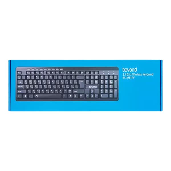 کیبورد بیسیم بیاند BK-3451RF — تصویر ۴