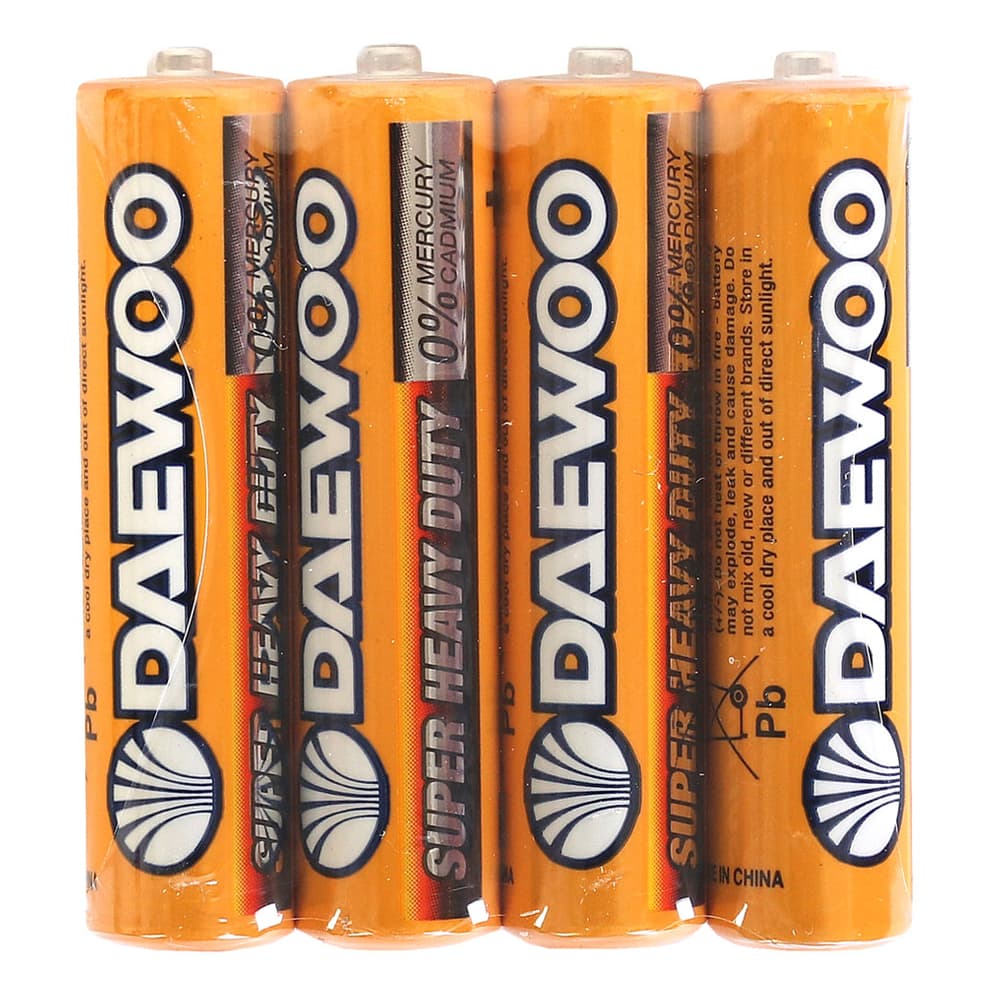 باتری نیم قلمی دوو (DAEWOO BATTERY) شیرینگ 4 عددی