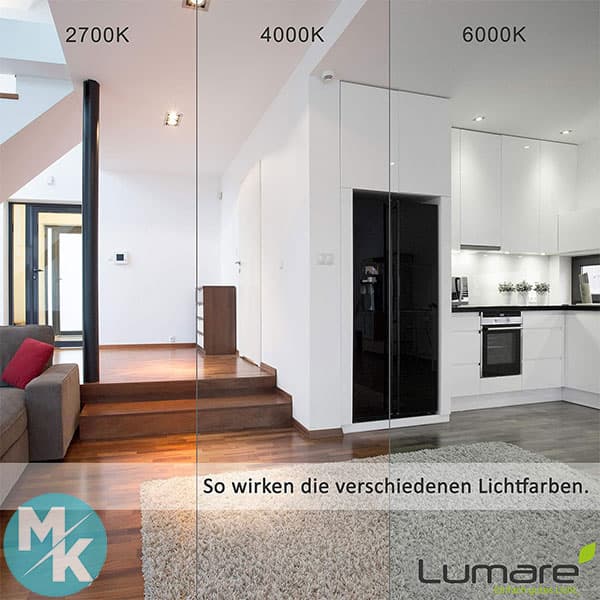 چراغ توکار سقفی گرد برند Lumare مدل N20 — تصویر ۳
