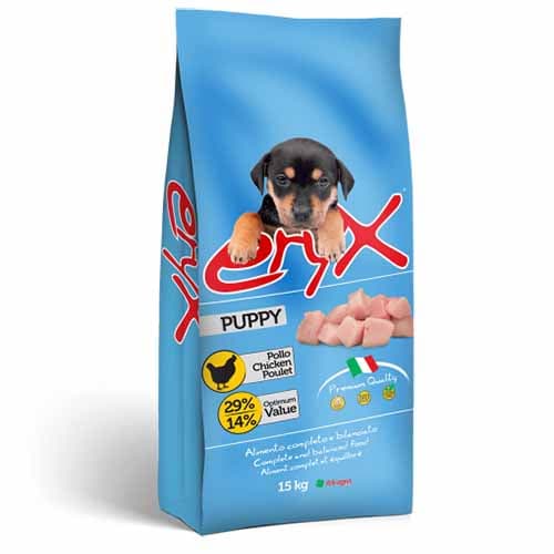 غذای خشک توله سگ مخصوص همه نژاد ها برند Eryx