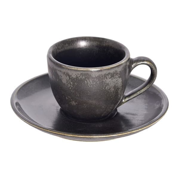 فنجان و نعلبکی قهوه BVK 455412 دودی