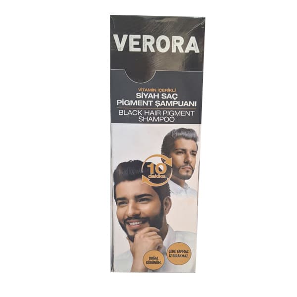 شامپو سیاه کننده مو ورورا Verora حجم 300ml