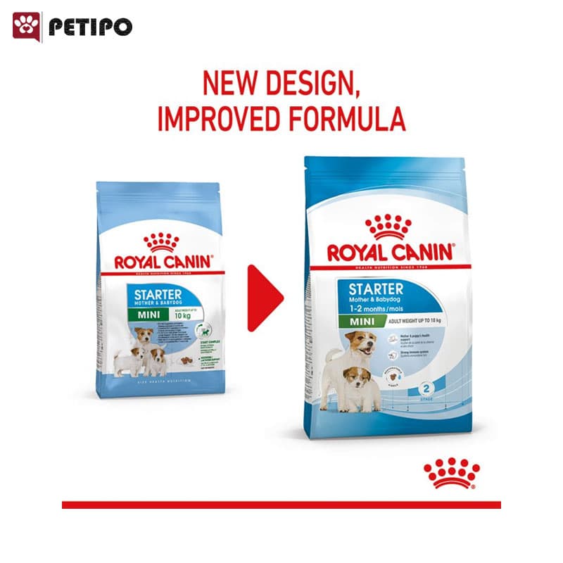 غذای خشک سگ مینی استارتر رویال کنین (Royal Canin Mini Starter Mother & Baby) وزن 4 کیلوگرم — تصویر ۵