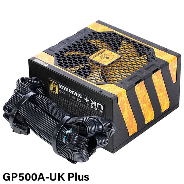 پاور کامپیوتر گرین GP500A-UK Plus — تصویر ۲