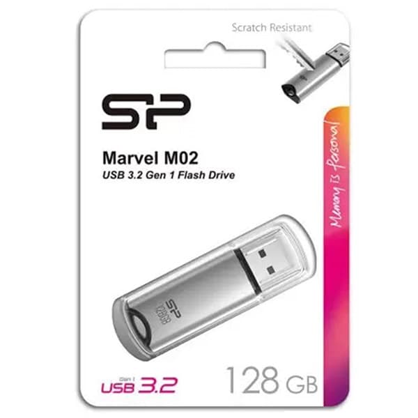 فلش مموری 128 گیگابایت سیلیکون پاور Marvel M02 — تصویر ۴
