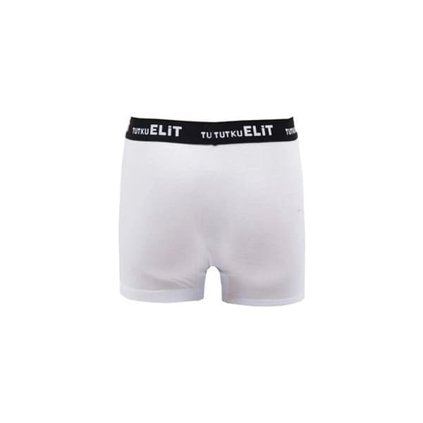 شورت پادار مردانه باکسر Elite Tutku مدل 1252 سفید — تصویر ۲