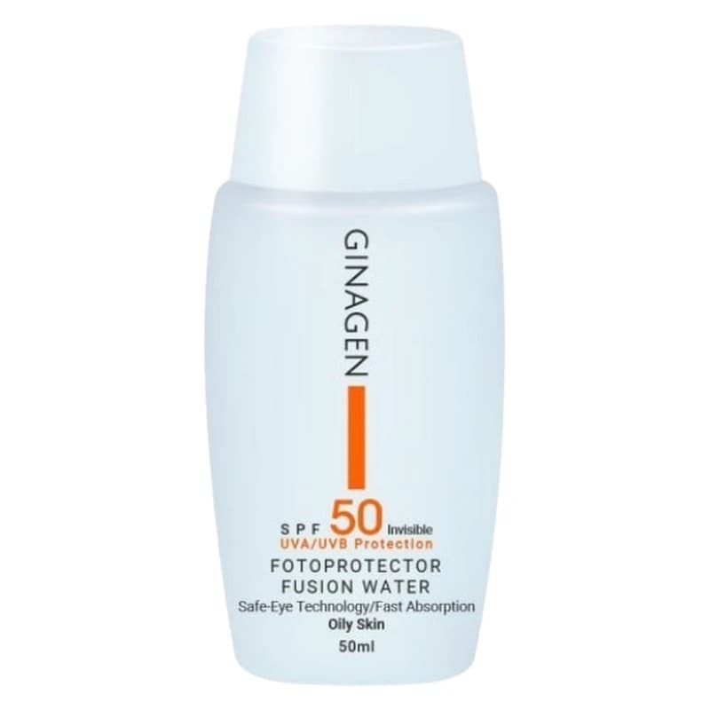 کرم ضدآفتاب ژیناژن بی رنگ SPF50 پوست چرب و مختلط 50ml — تصویر ۷