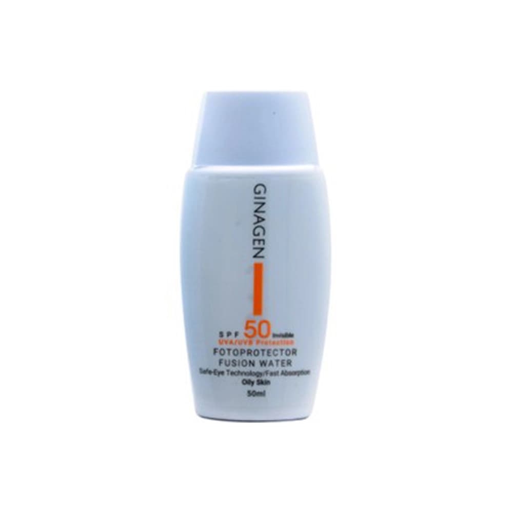 کرم ضدآفتاب ژیناژن بی رنگ SPF50 پوست چرب و مختلط 50ml — تصویر ۳