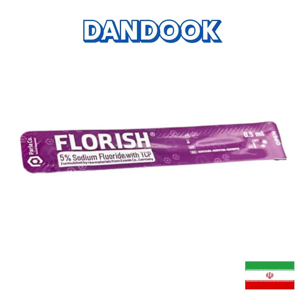 وارنیش سدیم فلوراید پارلا FLORISH