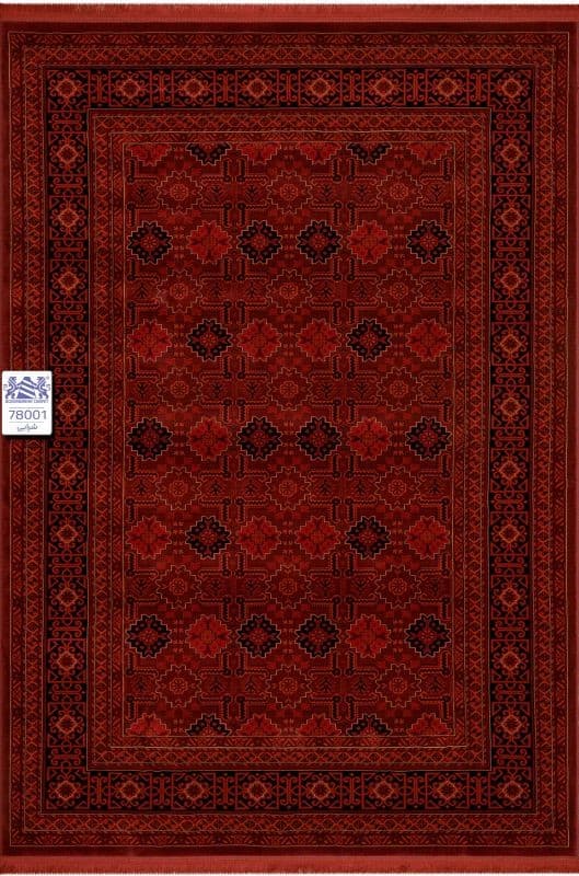 فرش کد 78001 شرابی