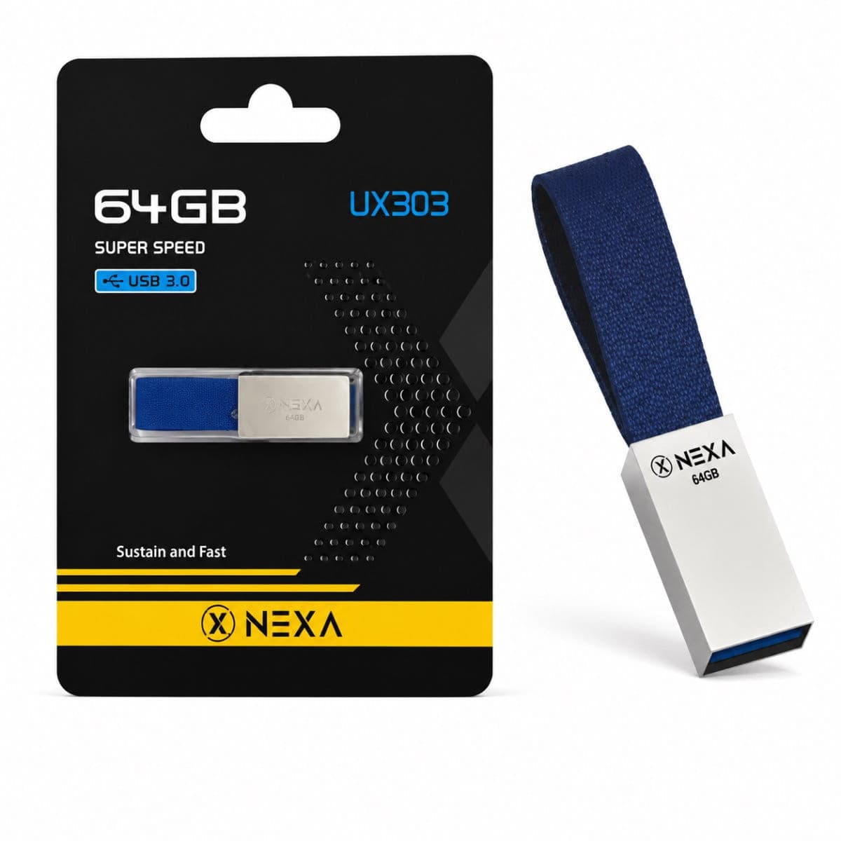 فلش NEXA UX303 USB 3.0 64G