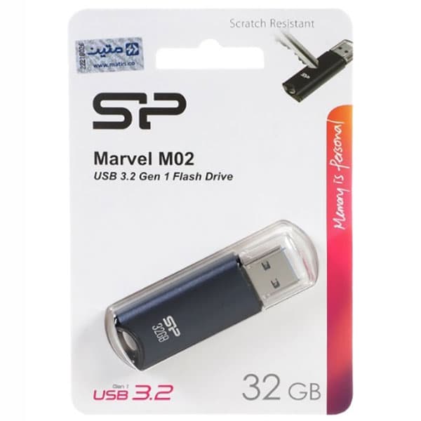 فلش مموری 32 گیگابایت سیلیکون پاور Marvel M02 — تصویر ۴