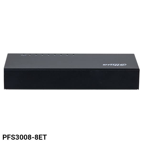 سوئیچ 8 پورت داهوا PFS3008-8ET — تصویر ۳