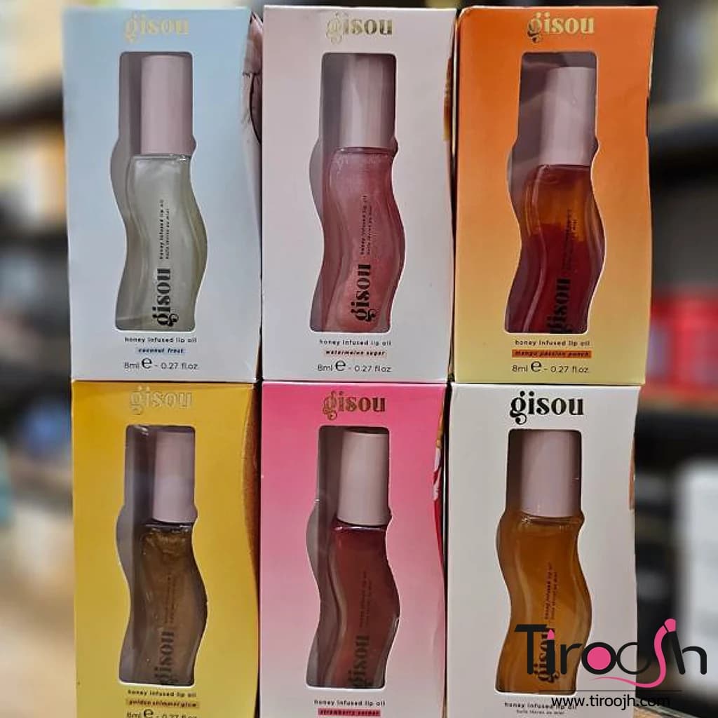 روغن و بالم لب گیسو با طعم میوه ای Gisou Lip Oil — تصویر ۴