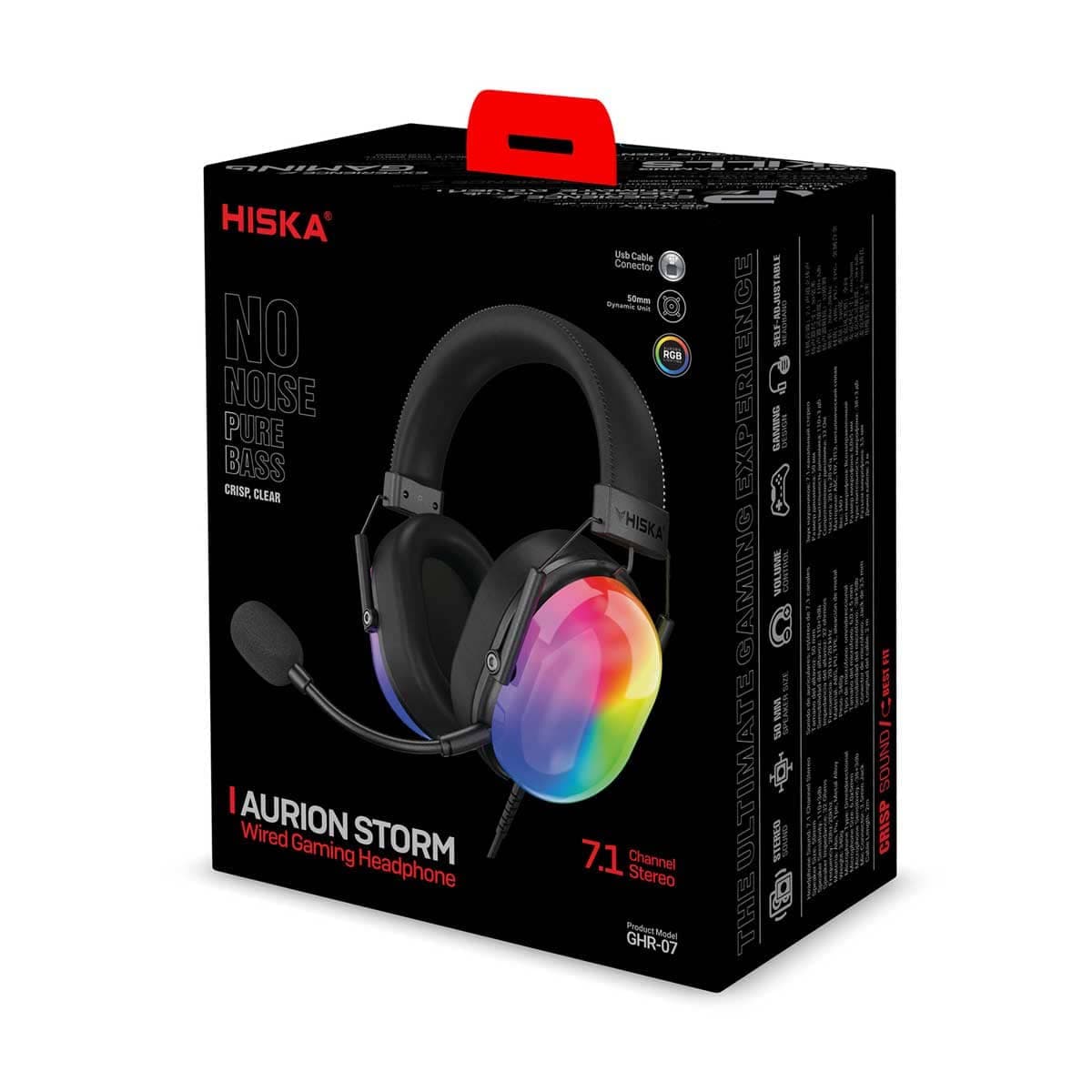 هدست HISKA RGB GHR 07 — تصویر ۸
