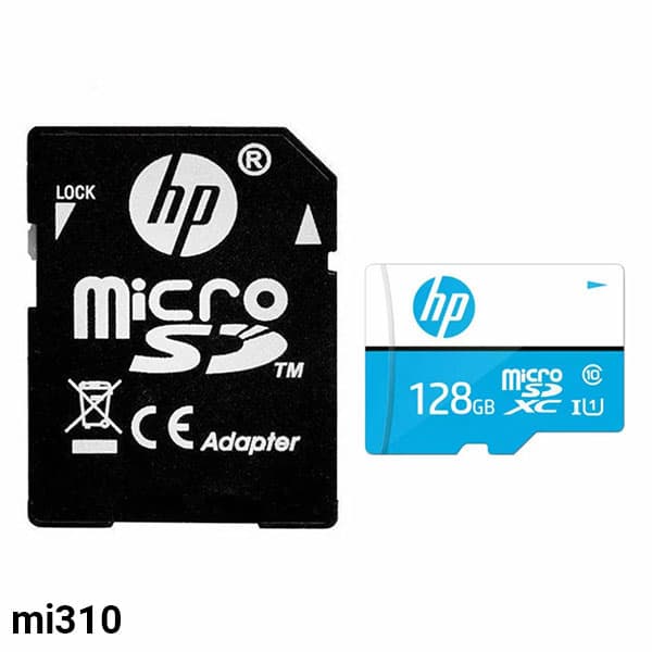 کارت حافظه 128 گیگابایت اچ پی mi310 با آداپتور