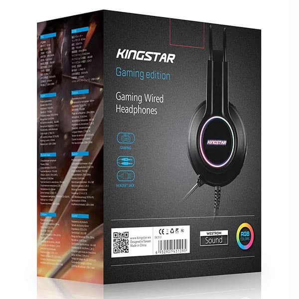 هدست گیمینگ کینگ‌ استار KWH175G — تصویر ۴