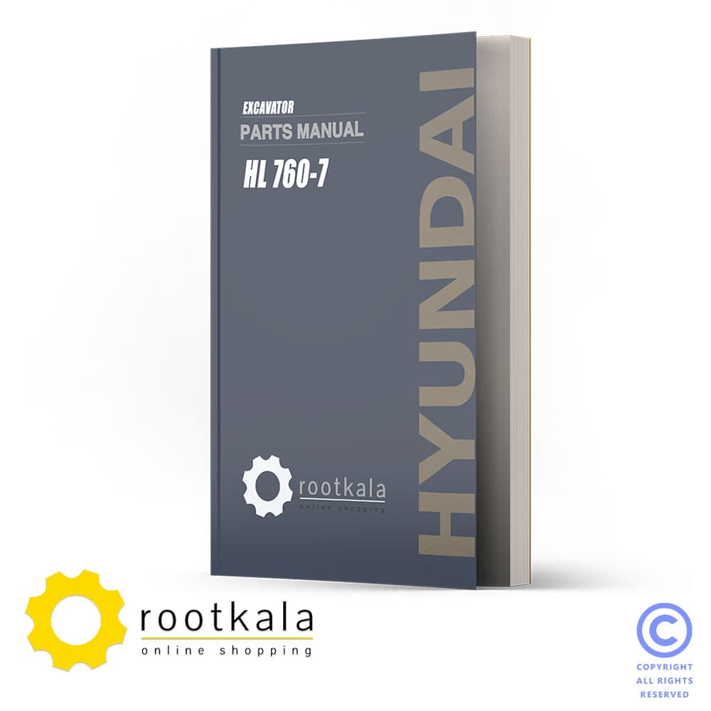 فایل PDF کتاب قطعات لودر هیوندای HL760-7
