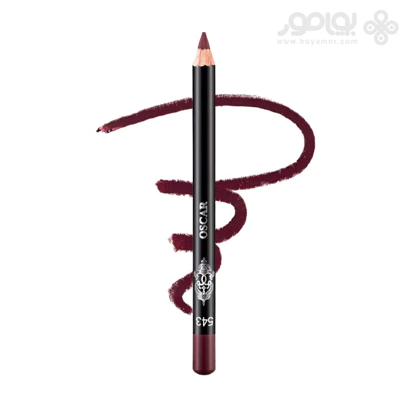 مداد لب اسکار مدل Waterproof Lipliner شماره 543 — تصویر ۲