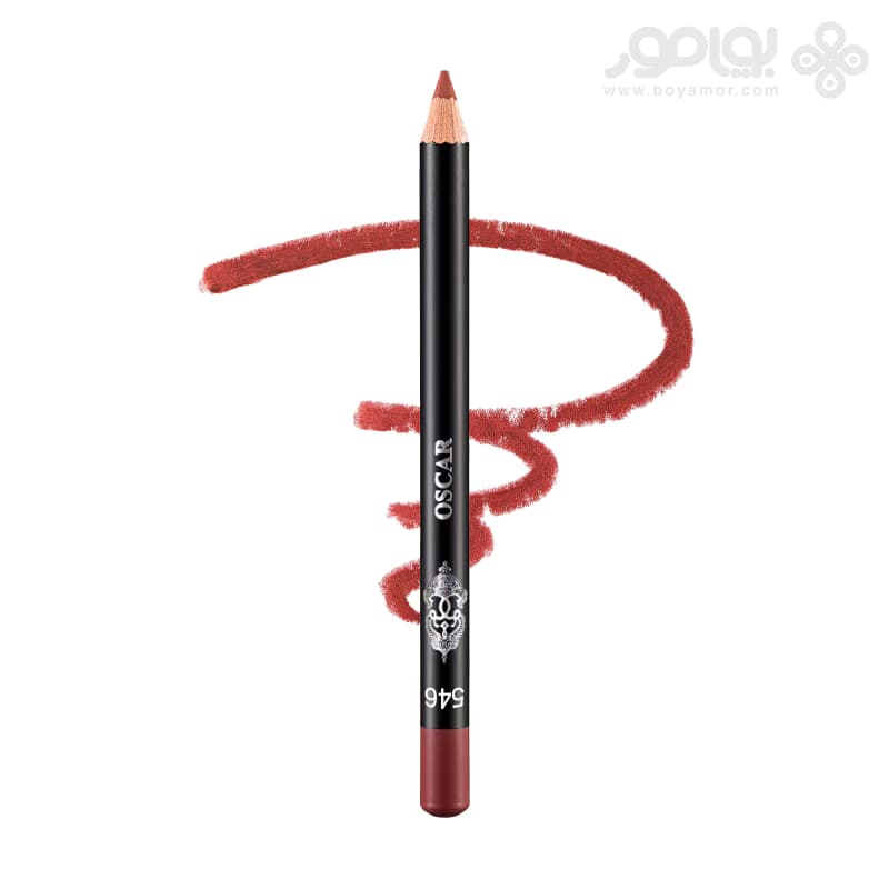 مداد لب اسکار مدل Waterproof Lipliner شماره 546 — تصویر ۲