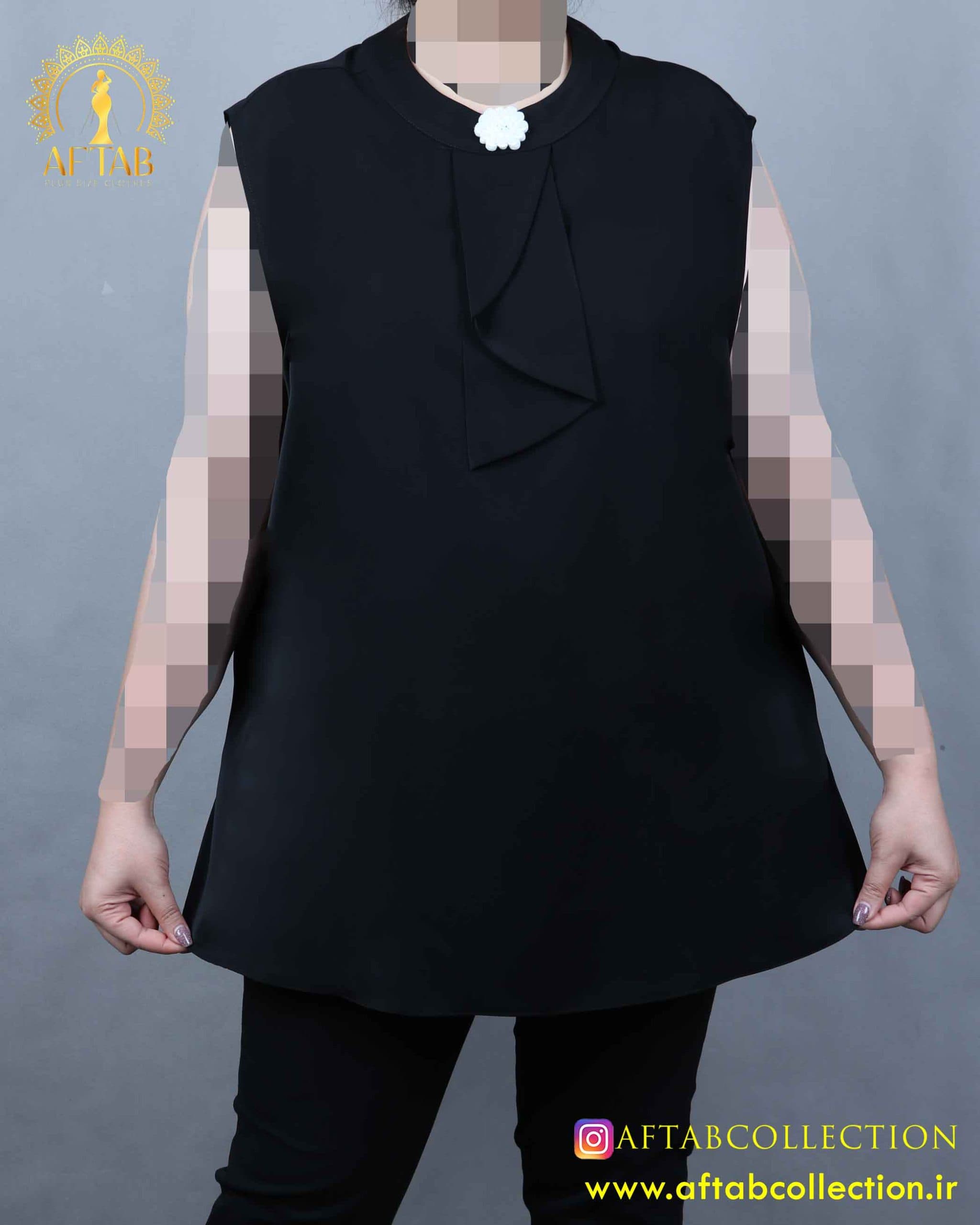 تاپ مجلسی کراواتی سایزبزرگ 5981 — تصویر ۵