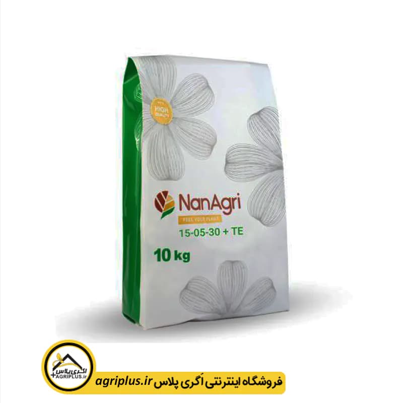 کود NPK ۱۵ ۵ ۳۰ نان اگری
