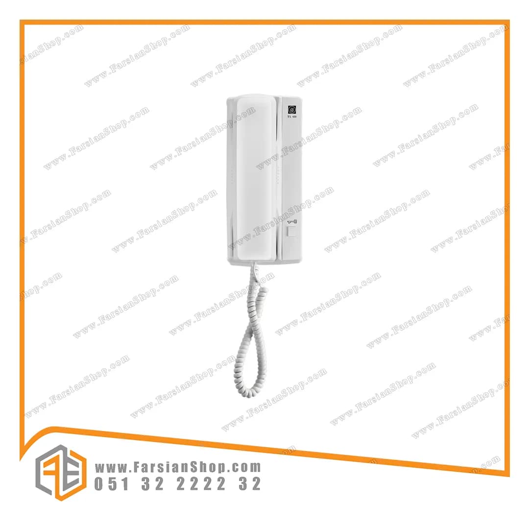 گوشی آیفون صوتی TL-633 تابا الکترونیک 4سیم