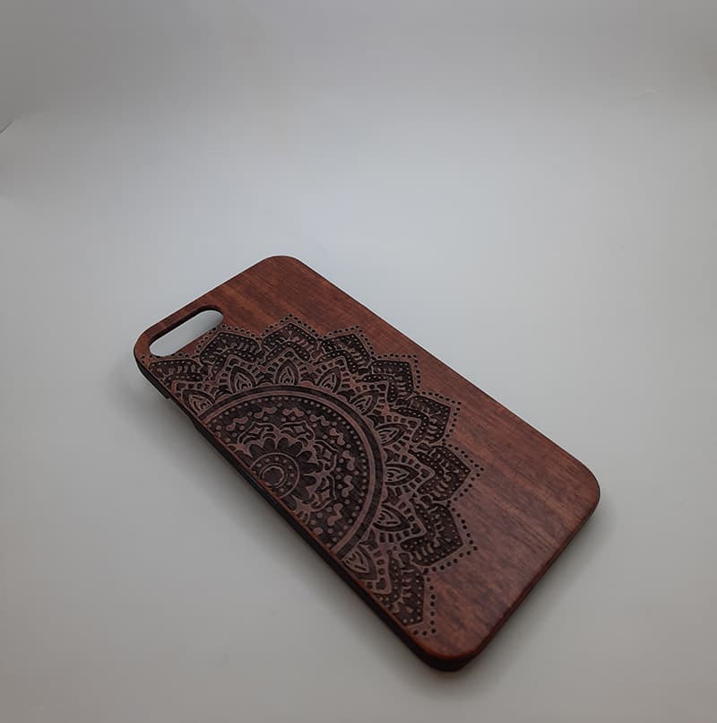 قاب گوشی چوبی iPhone 6 Plus/7 Plus کد 123 — تصویر ۲