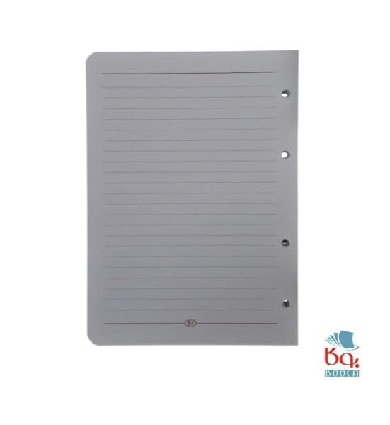 یدک کاغذ کلاسور A5 چهار حلقه خط دار سیب اسکچ — تصویر ۳