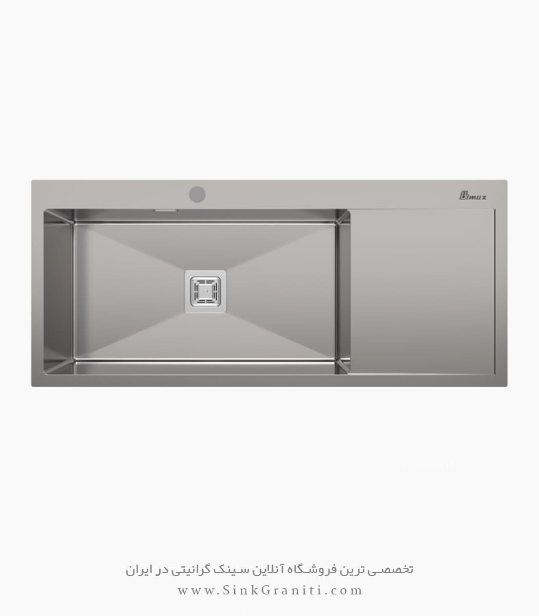 سینک بیمکث مدل 4102 توکار سایز 115 جامایع دار