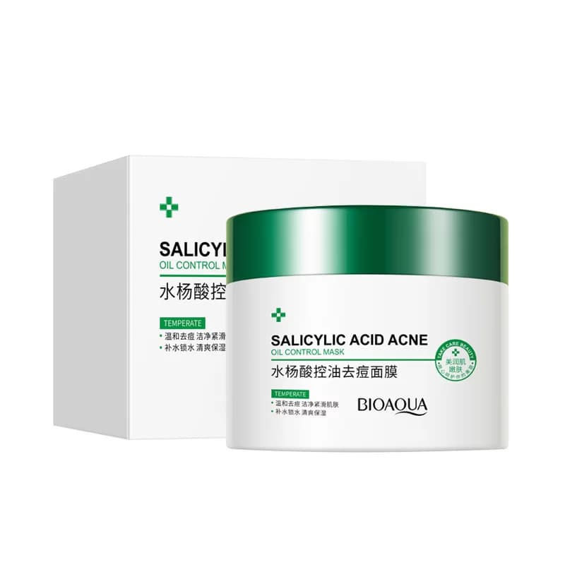 ژل ماسک ضد جوش سالیسیلیک اسید بیوآکوا Bioaqua Salicylic Acid Oil Control Sleep Mask 120g