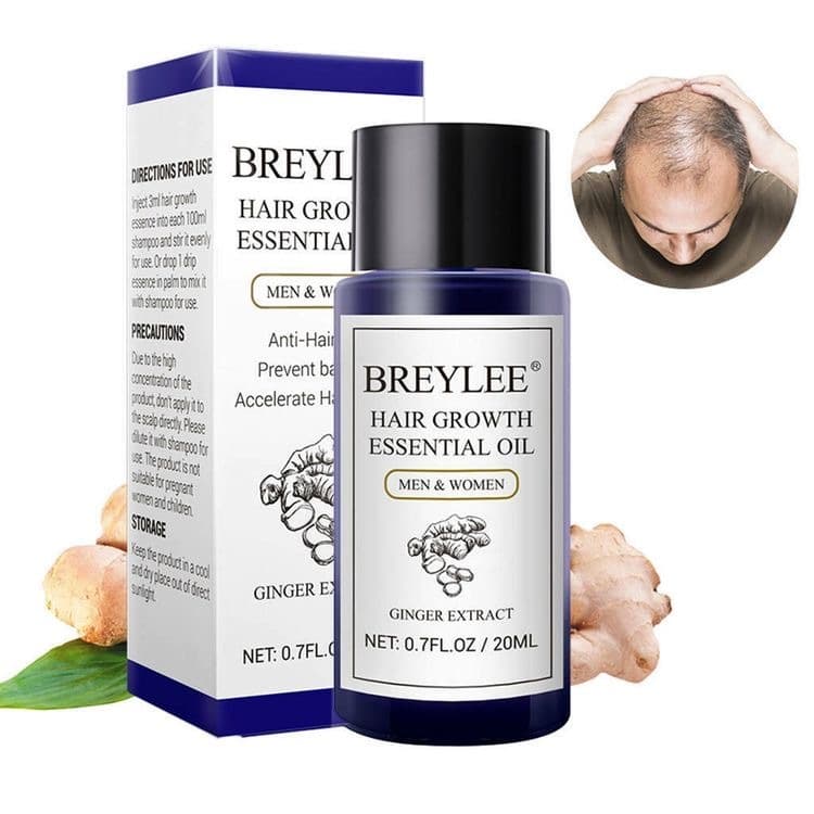 روغن تقویت رشد مو بریلی Breylee حجم ۲۰ میلی لیتر — تصویر ۳