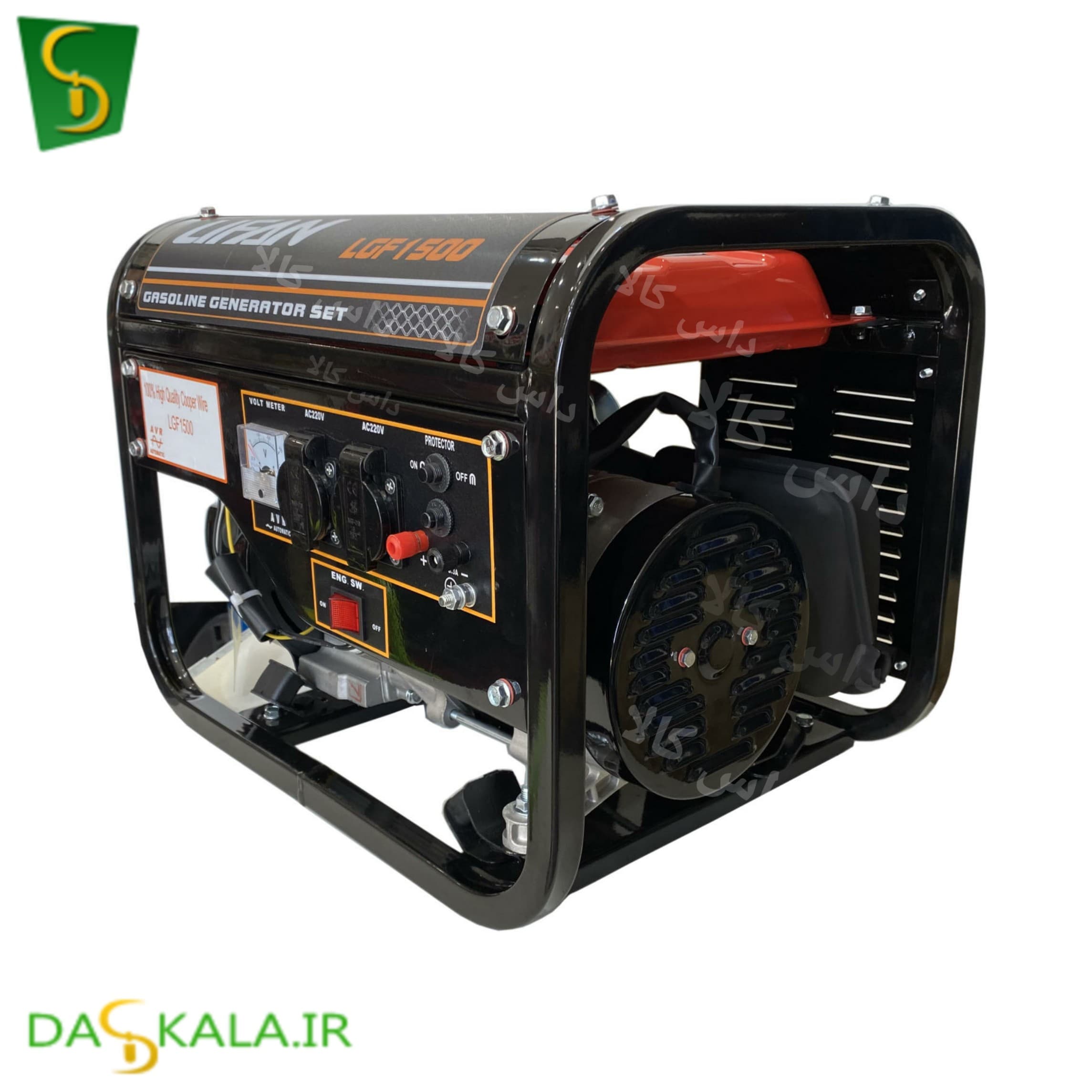 موتور برق بنزینی لیفان مدل LGF 1500 — تصویر ۲
