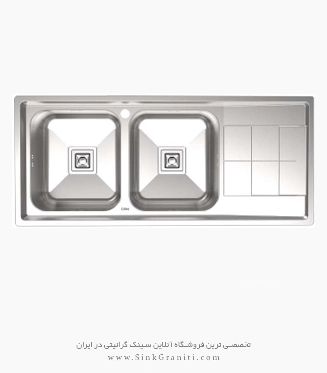 سینک کن مدل 8152 توکار فلاش مونت یک میل