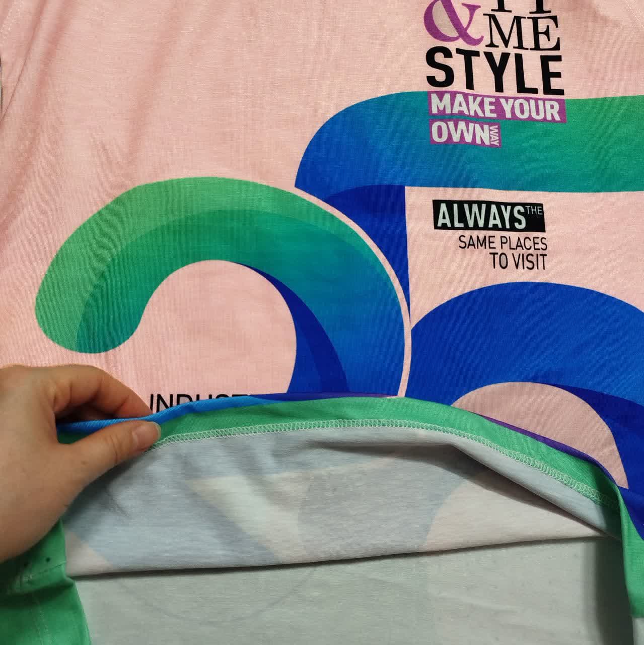 تیشرت STYLE 25 سایز بزرگ اسپرت (9 تا 15 سال) — تصویر ۵