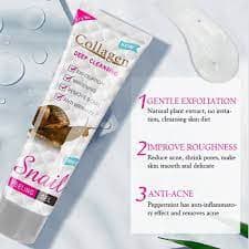 ژل لایه بردار حلزون مدل پاکسازی قوی کلاژن COLLAGEN — تصویر ۲