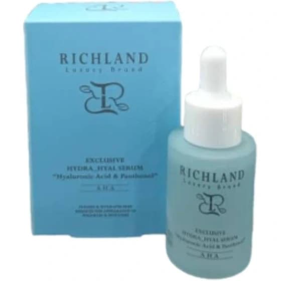 سرم آبرسان هیالورونیک اسید و پانتئول پوست خشک ریچلند 30 میل — تصویر ۲