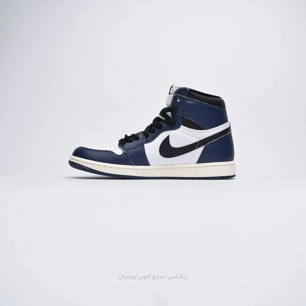 کتونی Nike مدل Air Jordan 1 Retro High OG Midnight Navy – DZ5485-401 — تصویر ۳