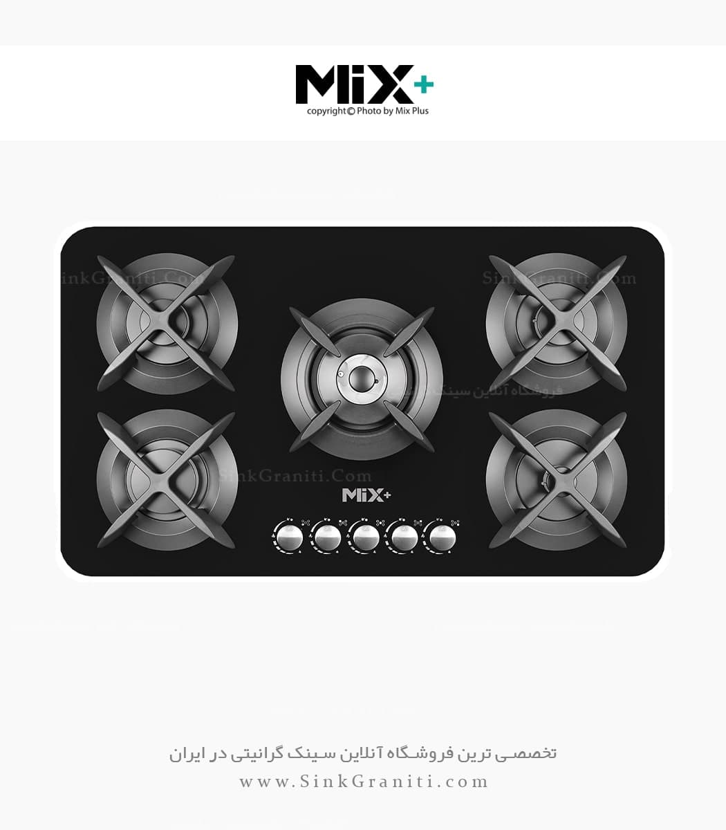 اجاق گاز میکس پلاس مدل IG503 شعله وسط