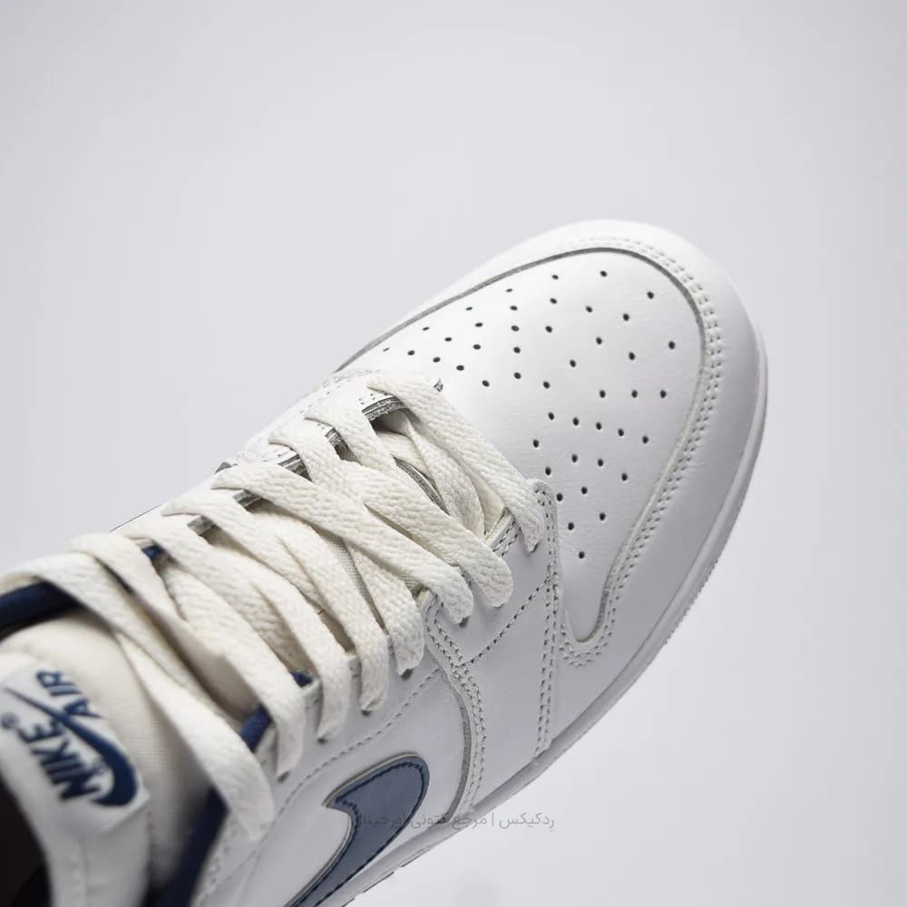 کتونی Nike مدل Jordan 1 Retro Low 85 Metallic Blue – FB9933-141 — تصویر ۷