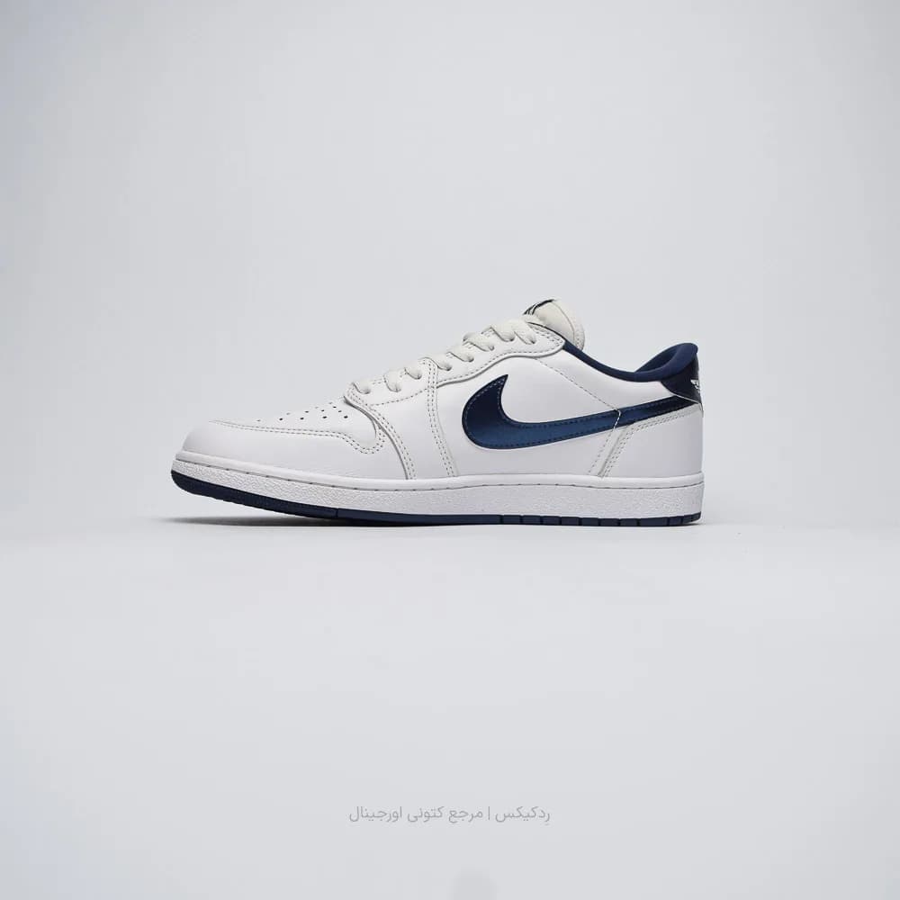 کتونی Nike مدل Jordan 1 Retro Low 85 Metallic Blue – FB9933-141 — تصویر ۲