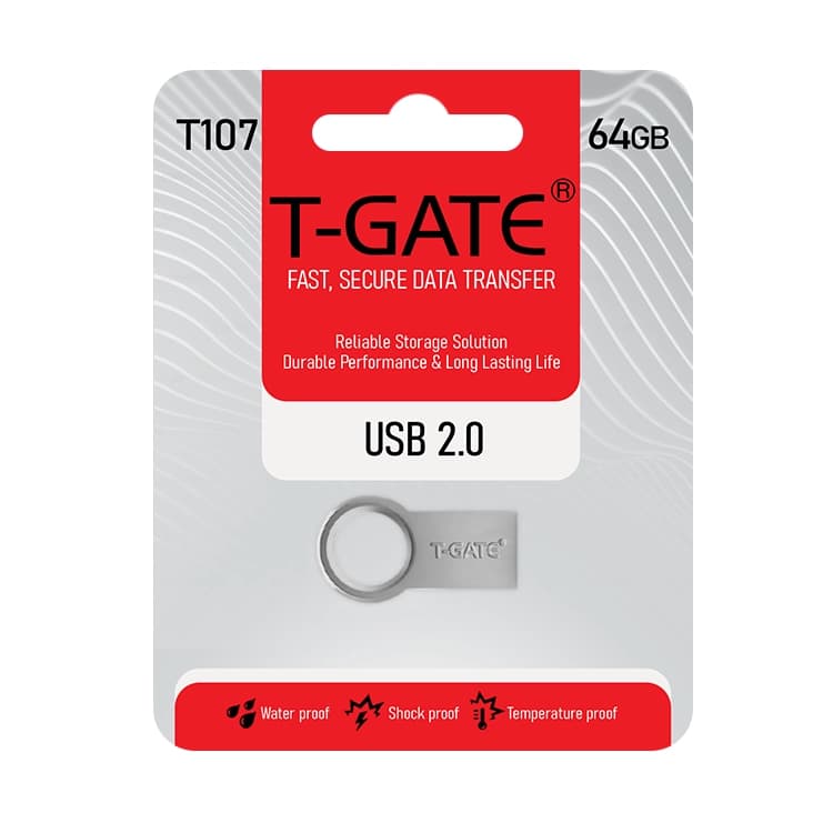 فلش 64 گیگ T-GATE مدل T107