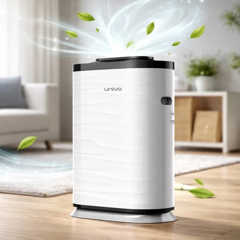 دستگاه تصفیهکننده هوا خانگی پنج مرحلهای یونیوو مدل UAir Luma 600 — تصویر ۷