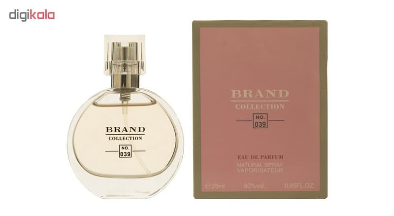 عطر جیبی زنانه برند کالکشن مدل 039 حجم 25 میلی لیتر — تصویر ۳