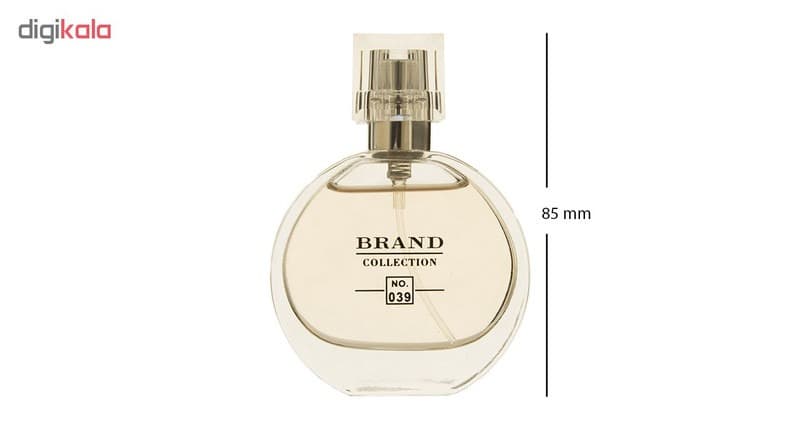 عطر جیبی زنانه برند کالکشن مدل 039 حجم 25 میلی لیتر — تصویر ۴