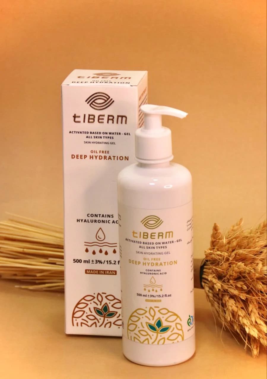 ژل آبرسان (هیدروژل ) تیبرم Tiberum حجم 500 میلی لیتر — تصویر ۸