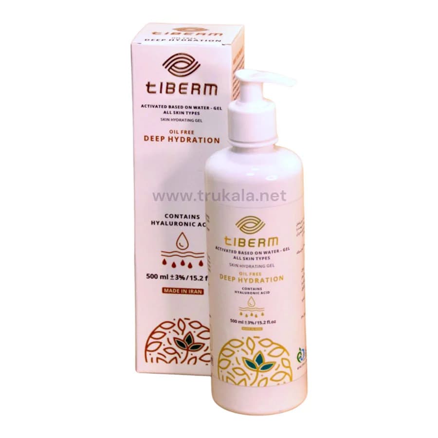 ژل آبرسان (هیدروژل ) تیبرم Tiberum حجم 500 میلی لیتر — تصویر ۵