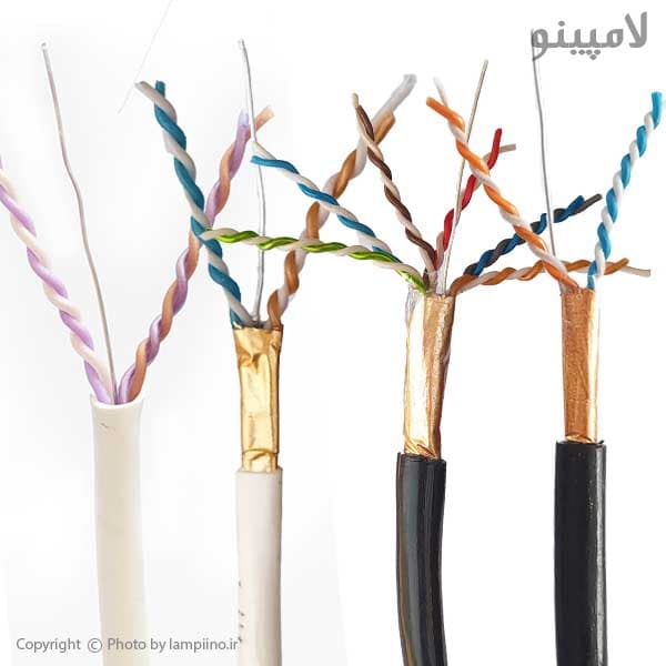 کابل مخابرات (آیفونی) 6 زوج مسی 06 زمینی سارو — تصویر ۲